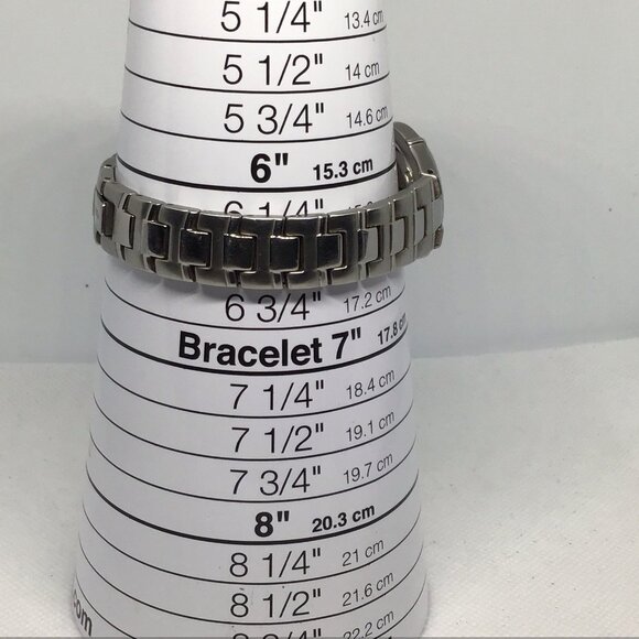 Fossil FS-2651 "STEEL" Women's Silver-Tone Quartz Watch 26mm Date Pre-owned - Picture 15 of 15